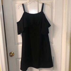 Maggy London cold shoulder dress